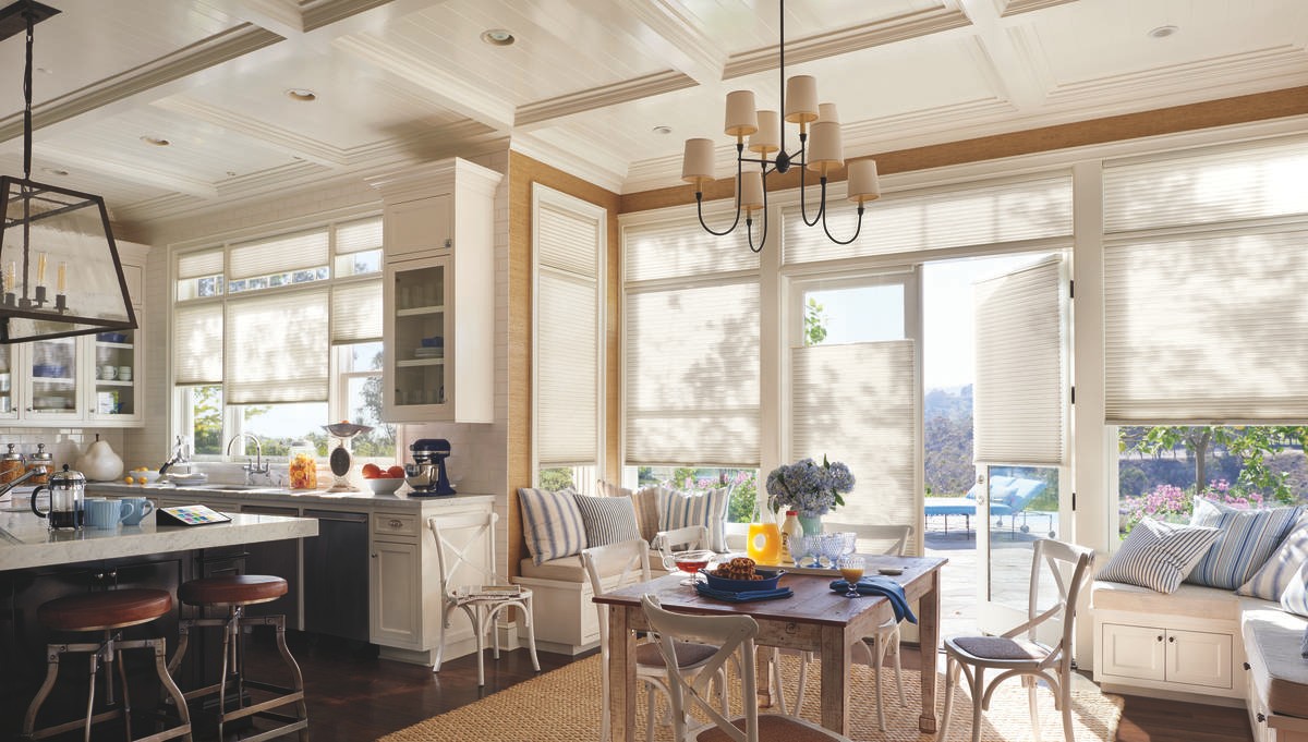 Insulate your home with Honeycomb shades from Hunter Douglas near the City of Industry, California (CA)