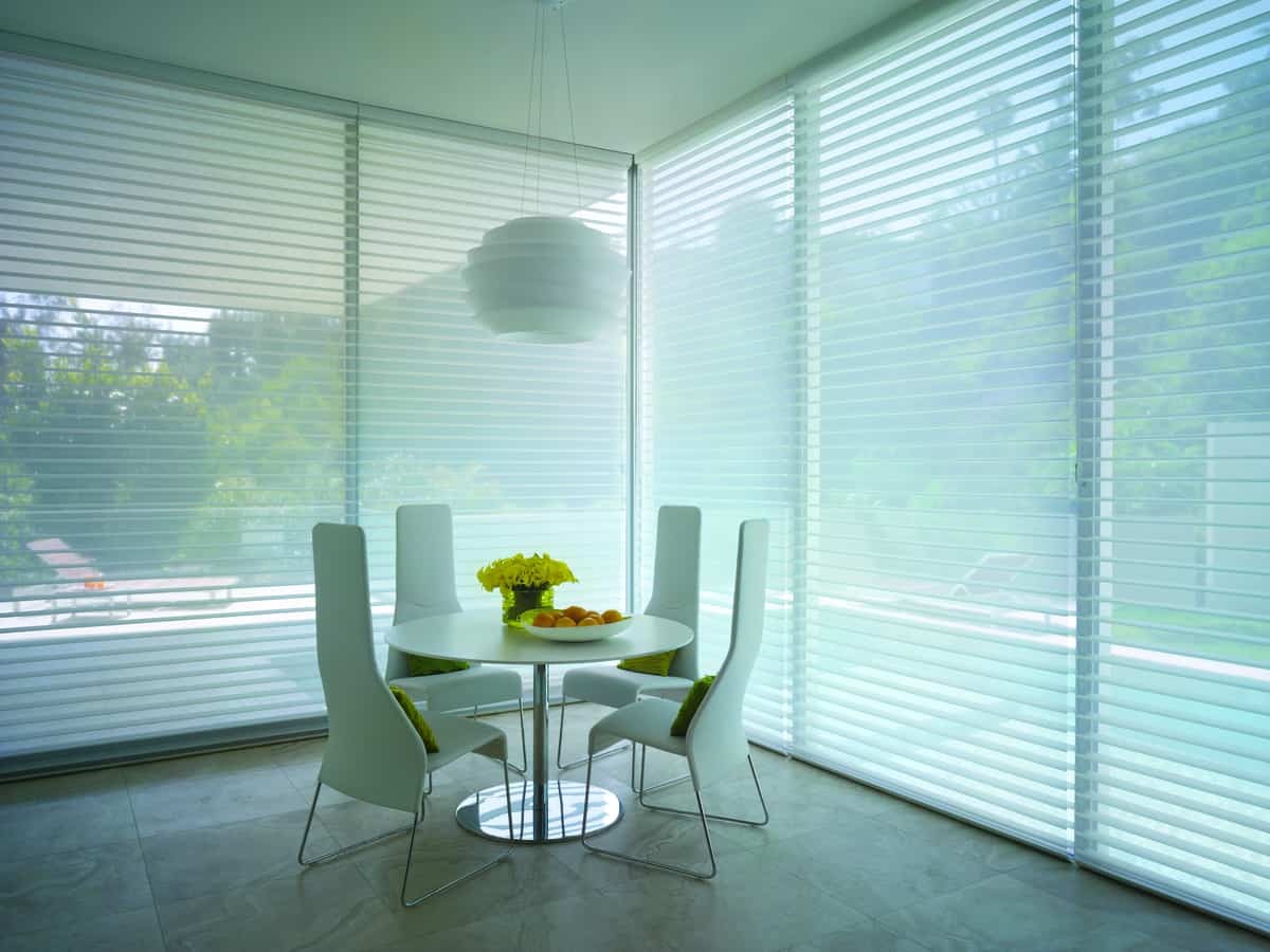 Silhouette® Sheer Shades City of Industry, California (CA) soft window treatments with linear design