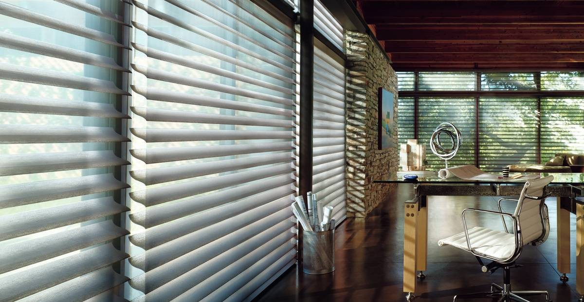 Hunter Douglas window treatments equipped with PowerView® Automation near City of Industry, CA